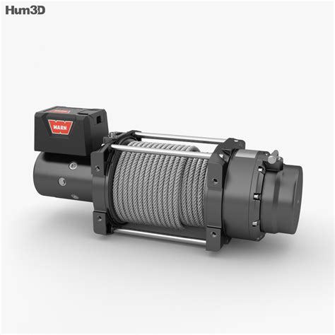 Winch 3D model - Car parts on Hum3D