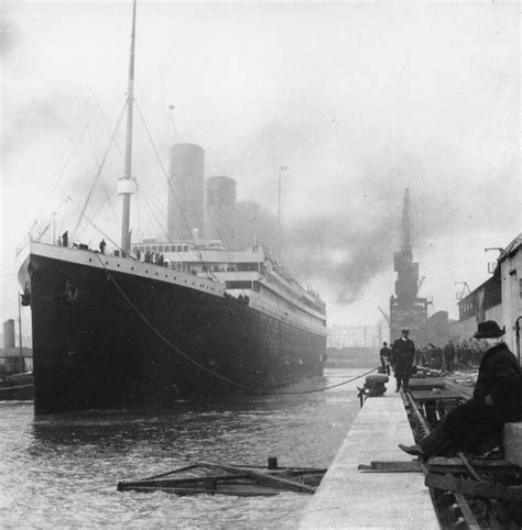 The Titanic leaving Southampton...1912... | Rms titanic, Titanic history, Titanic ship