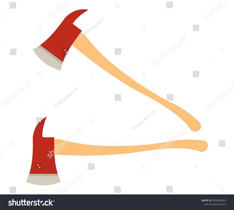 Firefighter Axe Icon Clipart Image Isolated Stock Vector (Royalty Free) 2030890019 | Shutterstock