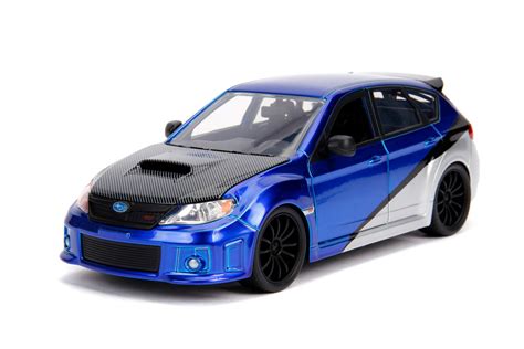 Buy Jada Toys Fast and Furious 7- Brian's 2012 Subaru Impreza WRX STi GH Die-Cast Collectible ...