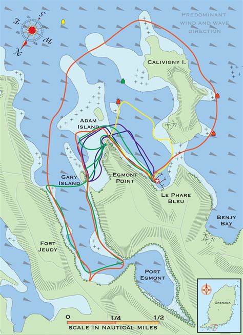 Pictured Rocks Kayaking Map