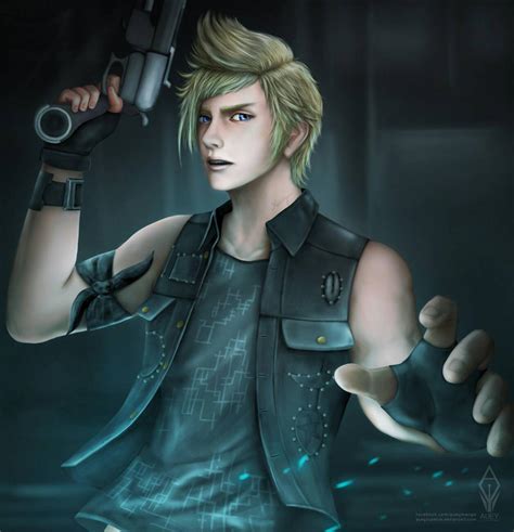 Prompto Argentum by AueySupaluk on DeviantArt