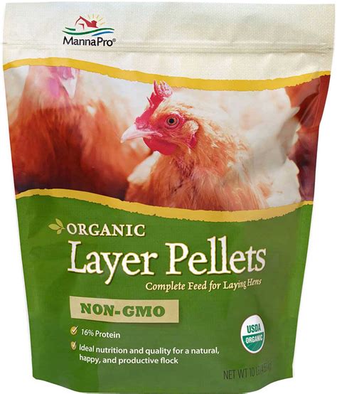 Organic Layer Pellets Complete Feed for Hens 10 lb - Item # 42012