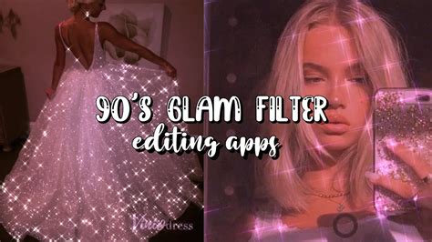 90’s GLAM FILTER WITHOUT PREQUEL ♡ // aesthetic sparkle filter | (android and ios) - YouTube