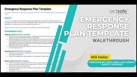 Emergency Response Plan Template - prntbl.concejomunicipaldechinu.gov.co