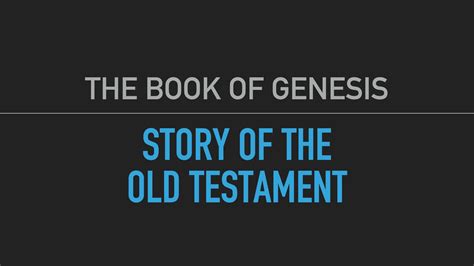 Story of the Old Testament Narrative Books — Revive Church Twin Cities