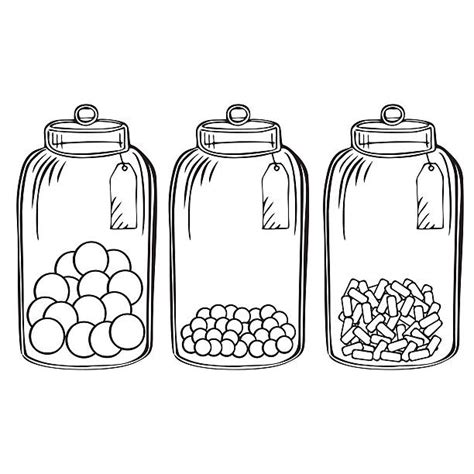 Royalty Free Candy Jar Clip Art, Vector Images & Illustrations - iStock