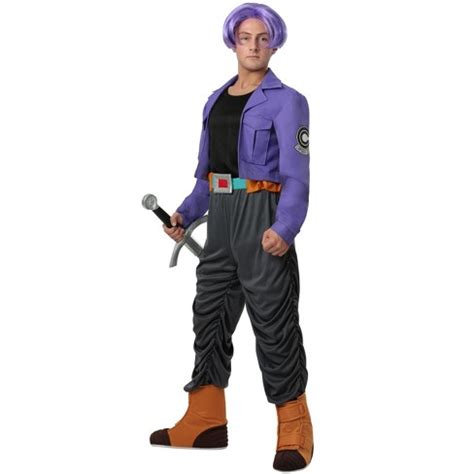 Halloweencostumes.com Large Men Dragon Ball Z Mens Trunks Costume., Purple/gray/black : Target