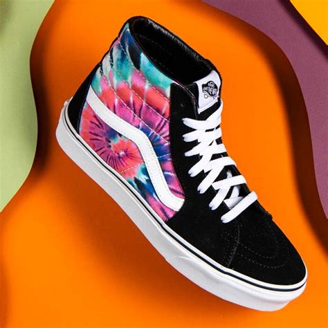 Sk8-Hi "Tie-Dye" - Stadium Goods | Custom shoes diy, Vans shoes fashion, Custom vans shoes