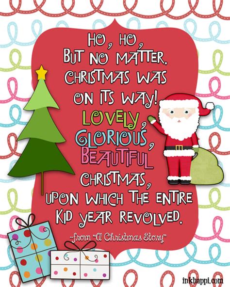 Christmas Movie Quotes! {free printables} - inkhappi