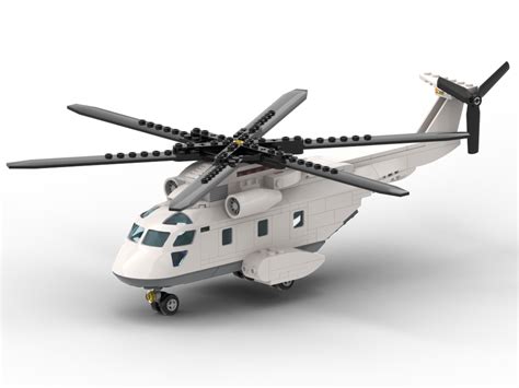 LEGO MOC CH-53 Sea Stallion by Firemodels | Rebrickable - Build with LEGO