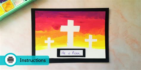 Easter Art Activity | Easter Church Craft Ideas