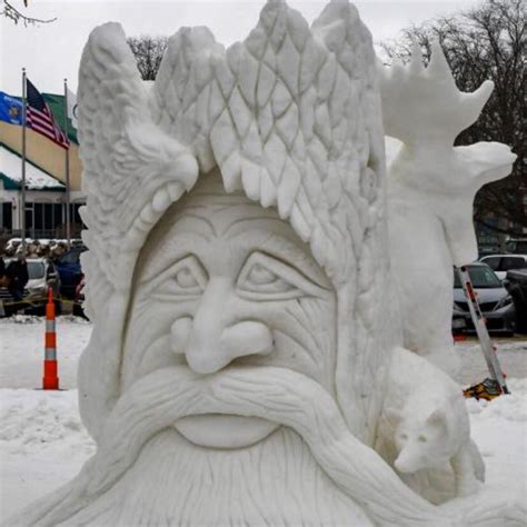 World Snow Sculpting Championship in Stillwater - Thrifty Minnesota