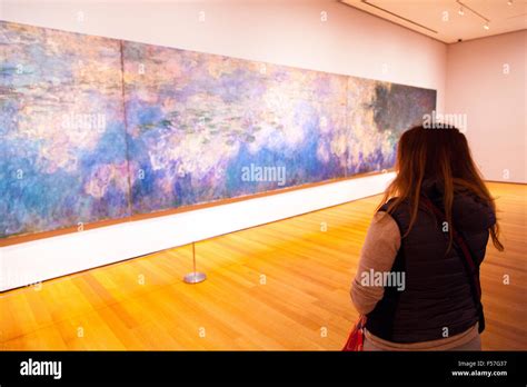 Monet water lilies moma hi-res stock photography and images - Alamy