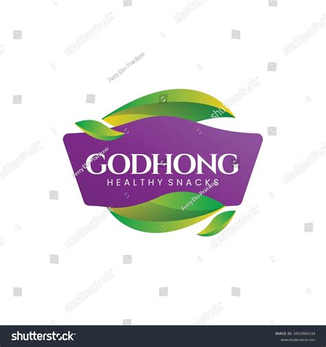 Healthy Snacks Logo Label Suitable Organic Stock Vector (Royalty Free ...