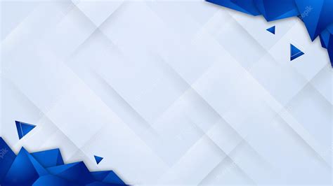 Premium Vector | Blue and white modern abstract polygonal background