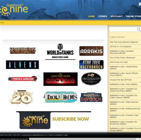 Gale Force Nine Review: A Comprehensive Look at the Company's Board Games and Miniatures ...