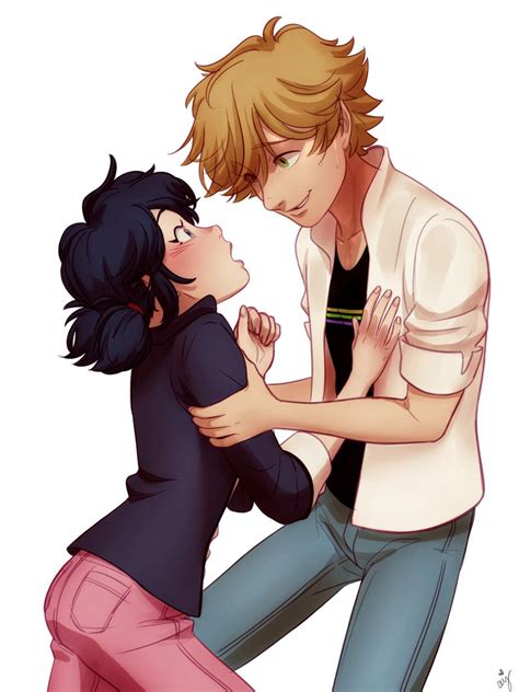 Adrian/Marinette, MLB | Chat noir et ladybug, Chat noir, Miraculous ladybug