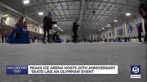 Peaks Ice Arena in Provo celebrates 20th Olympic anniversary - YouTube