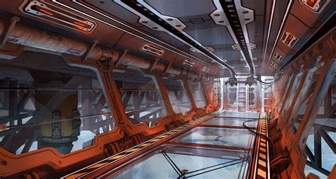 ArtStation - Titanfall 2 Interior Concepts, Danny Gardner | Scifi interior, Sci fi hallway ...
