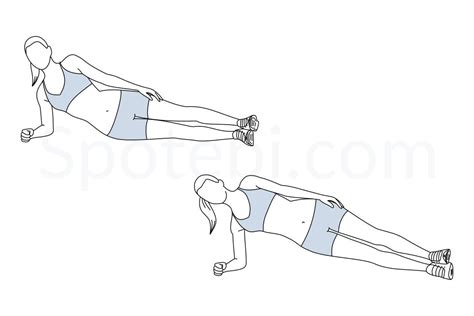 The side plank with hip lifts activates the obliques and helps to build endurance and core ...