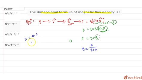 Magnetic Flux Density Formula