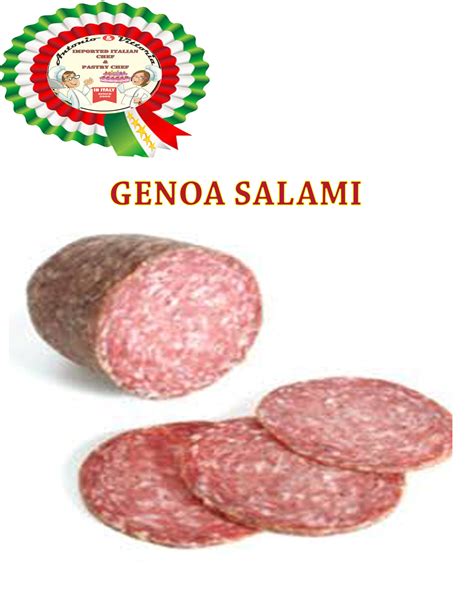 GENOA SALAMI – ANTONIO & VITTORIA