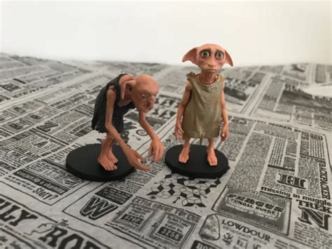 HARRY POTTER AND The Deathly Hallows Dobby and Kreacher Figures £29.99 - PicClick UK