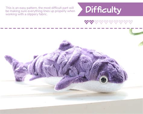 Whale Shark Sewing Pattern - Digital Download – BeeZeeArt