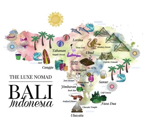 Top 10 most amazing maps of Bali you've ever seen - HOUSE OF BALI