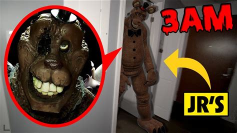 IF YOU SEE FREDDY FAZBEAR ANIMATRONIC FROM FIVE NIGHTS AT JR'S OUTSIDE ...