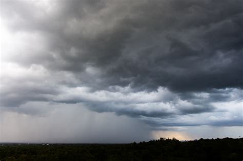 Premium Photo | Thunder storm sky rain clouds