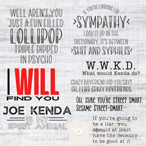 Joe Kenda Quotes Detective Joe Kenda Quotes Funny Kenda - Etsy