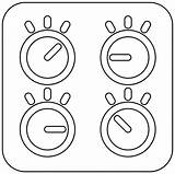 Control Knobs Emoji coloring Page  Free Printable Coloring Pages sketch template