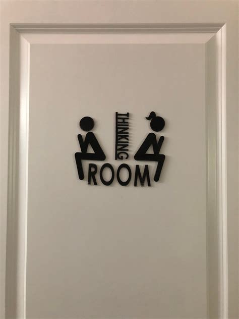 Creative Restroom Signs