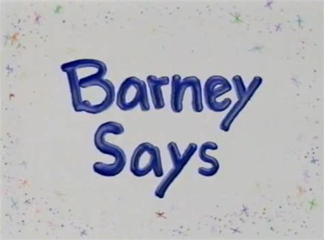 Image - BarneySaysS1.png - Barney Wiki