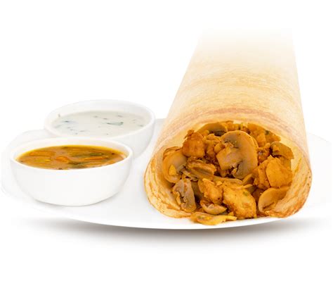 Mushroom Masala Dosa - DOSA express - Authentic South Indian Cuisine