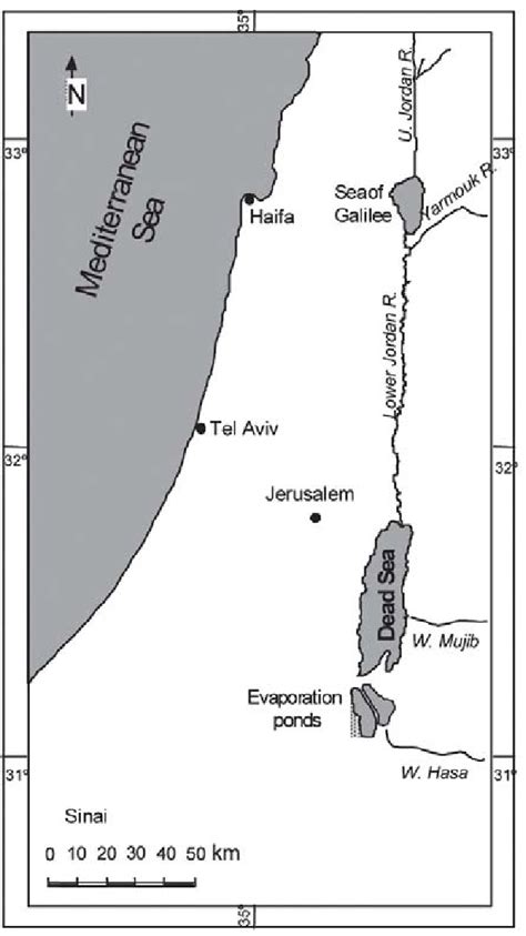 1: Location Map of the Dead Sea. | Download Scientific Diagram