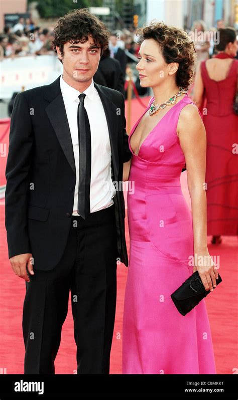 Valeria Golino and Riccardo Scamarcio 65th Venice Film Festival - Day 1 ...