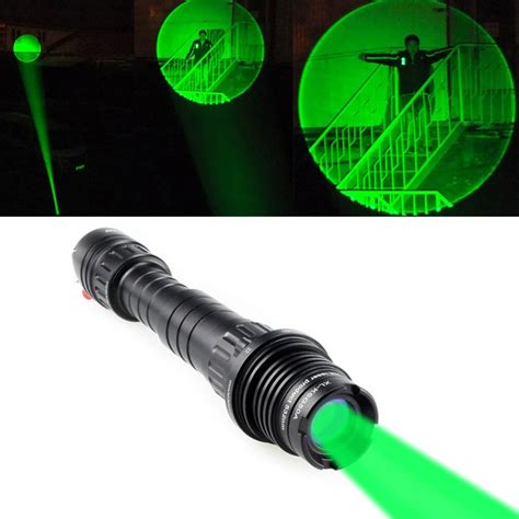 Drop shipping Laserspeed Adjustable Green Laser Illuminator Tactical Laser Flashlight with 532nm ...