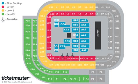 Elton John Seating Plan - Sunderland Stadium Of Light