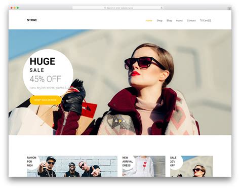 Fashion Boutique Website Templates Free Download