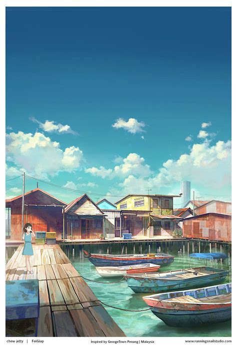 penang chew jetty by FeiGiap on DeviantArt