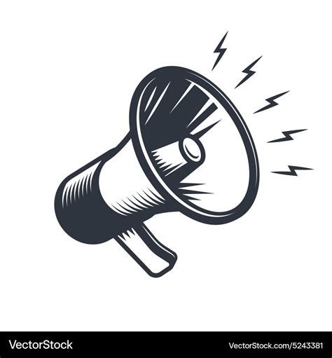 Megaphone Royalty Free Vector Image - VectorStock