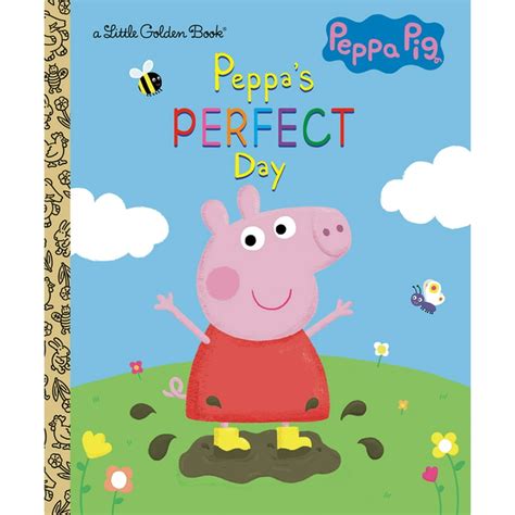 Little Golden Book: Peppa's Perfect Day (Peppa Pig) (Hardcover ...