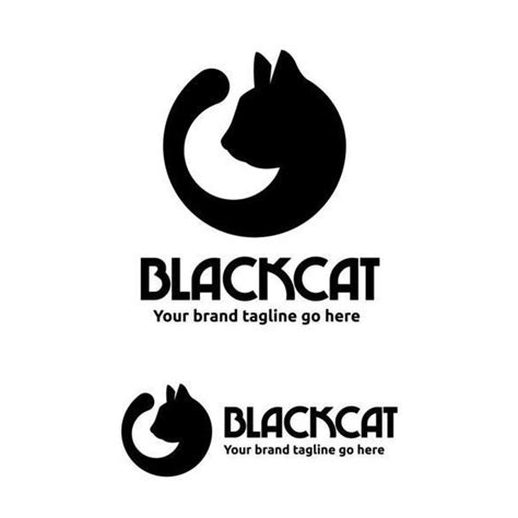 Black Cat Logo - LogoDix