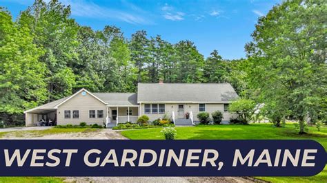 West Gardiner, Maine | Country Escape | 3,500 SF | For Sale - YouTube