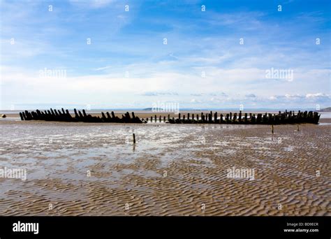 Berrow beach, somerset hi-res stock photography and images - Alamy