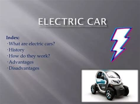 Electric Car Ppt Template Free Download - Printable Templates