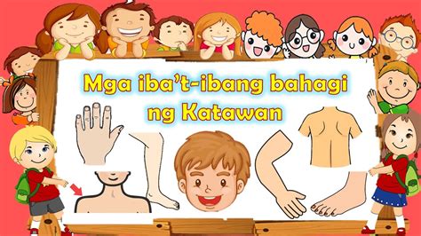 MGA IBA'T-IBANG BAHAGI NG ATING KATAWAN - WEEK 6 - YouTube